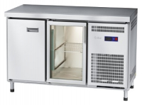 Стол холодильный Abat СХС-60-01 (дверь-стекло, дверь, без борта) 