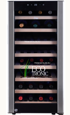 Отдельностоящий винный шкаф 22-50 бутылок Ecotronic WCM-38