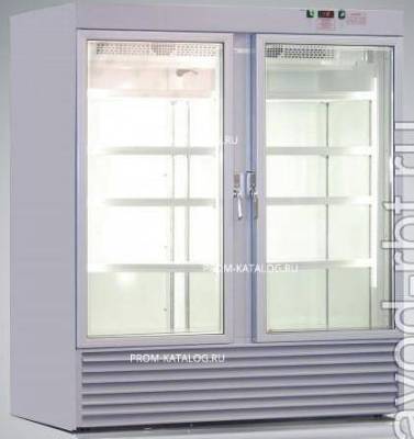 ВВ-1000 морозильник  двухдверный однокамерный /-14..-18/ внутри нерж.