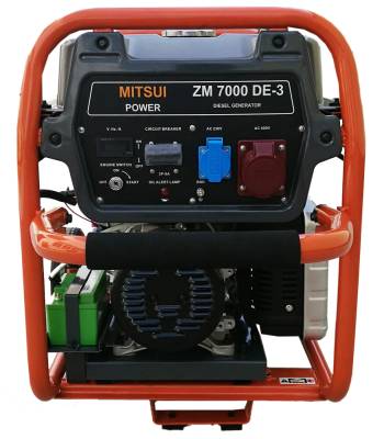 Дизельный генератор Mitsui Power ZM 7000 DE-3 