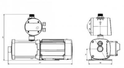 Насосная станция Grundfos CMB-SP SET 3-37 (PM 1-15)