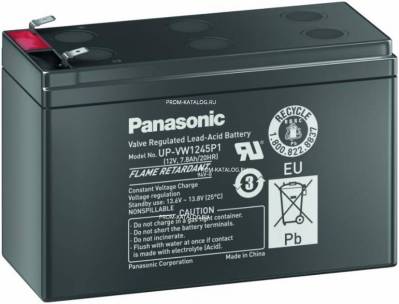 Аккумуляторная батарея Panasonic UP-VW1245P1